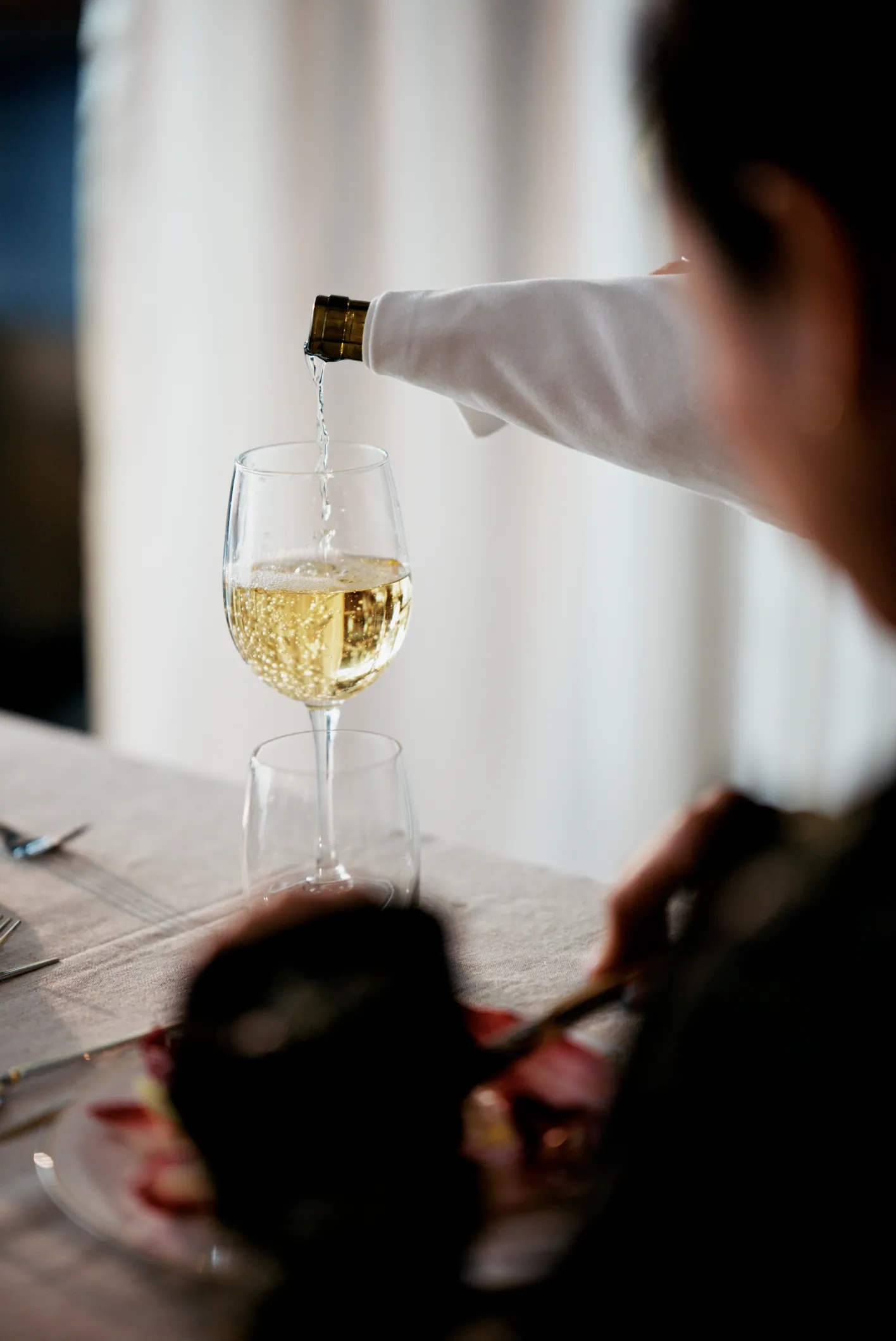 Champagne service